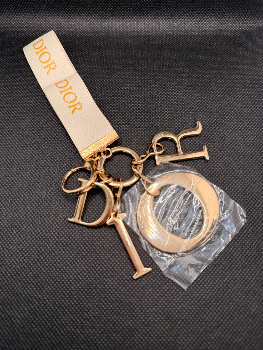 Dior Ribbon Key Ring - Picture 2 of 4